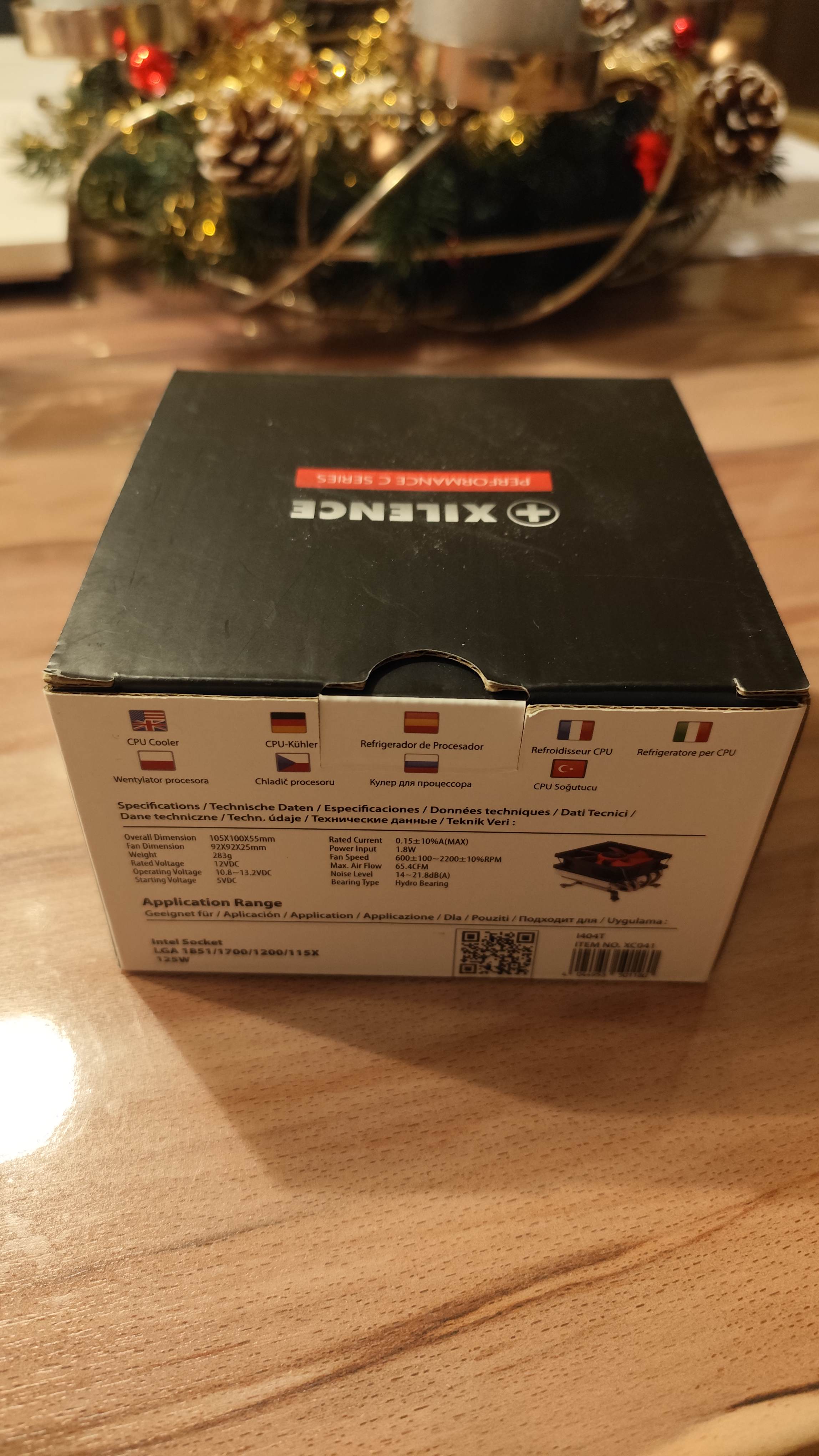 Xilence I404T CPU Cooler Intel Socket New.