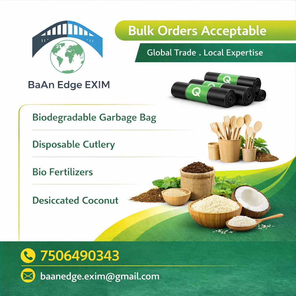 🌍 Expanding Sustainable Trade from India to the World